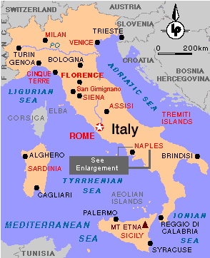 Italy Map