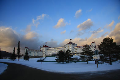 Mt. Washington Hotel at Sunset