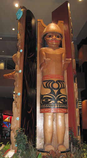 Tulalip welcome pole