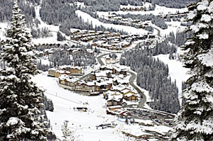 Sun Peaks village