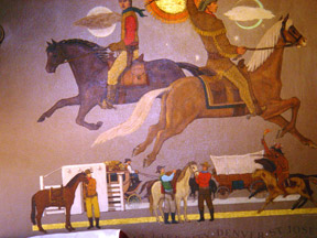 Silver Lariat mural