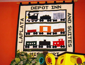 Depot Inn Wall Hanging