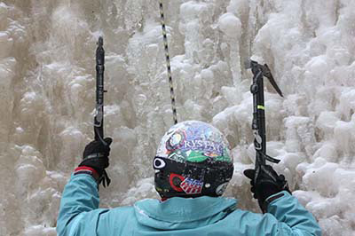 Ice climbing