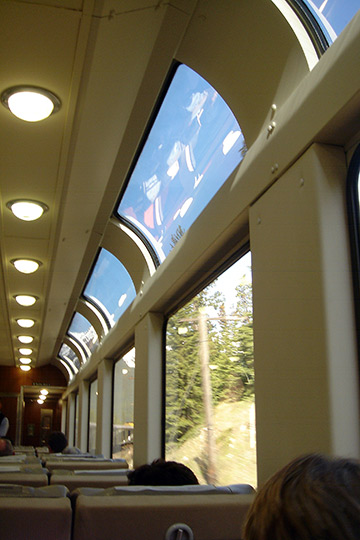 Rocky Mountaineer SilverLeaf windows