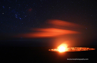 Where lava meets the sea