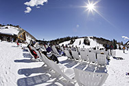 Park City chairs in the sun