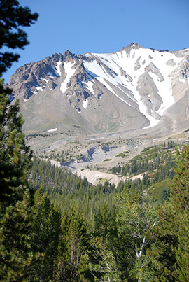 Mount Lassen from Highway 89