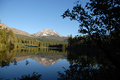 Mt. Lassen, Reflections from Lake Manzanita