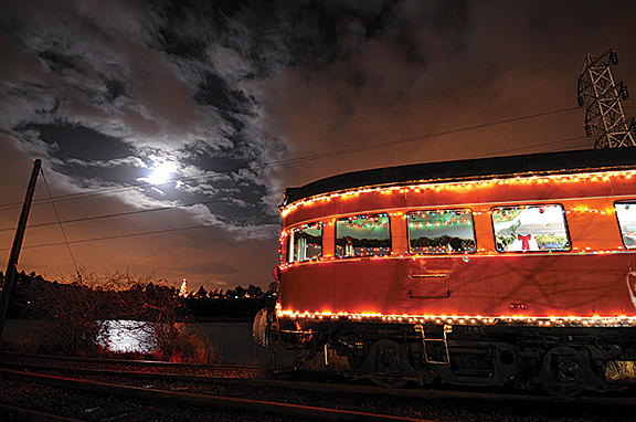 Daylight train last parlor car