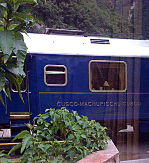 Train to Machu Picchu