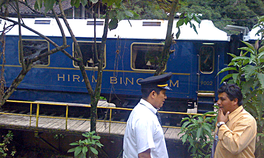 Machu Picchu train