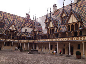 Hotel Dieu Courtyard