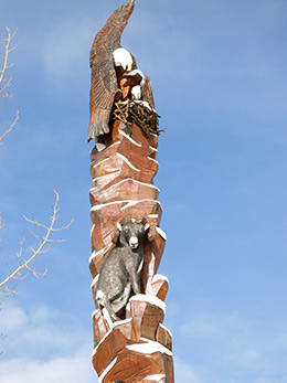 Park City totem pole