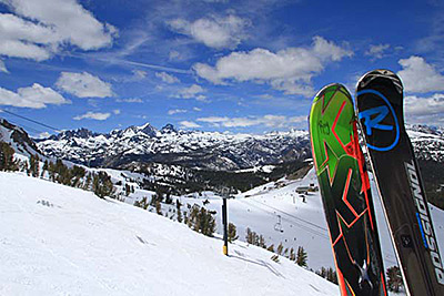 Mammoth skiing