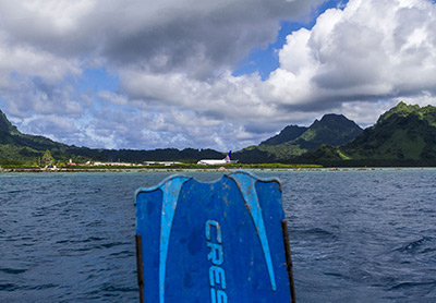 Kosrae diver's fin