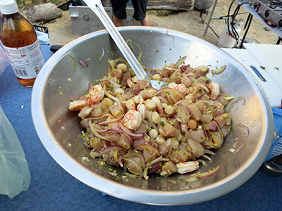 Hells Canyon Snake River cevicjhe for dinner