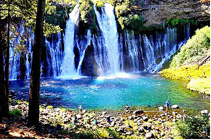 Burney Falls in northeastern California