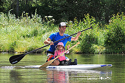 Wood River paddleboarding