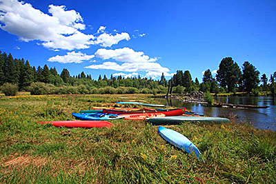 Wood River shore