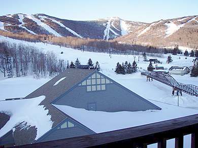 Killington ski bridge