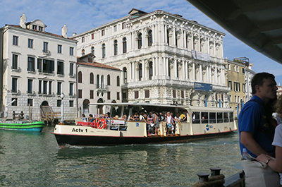 Cruising Venice's Grand Canal