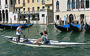 Venice gondolas