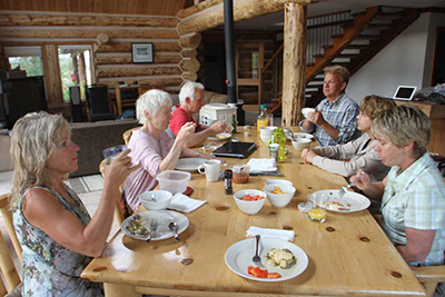 Teton Valley family meal