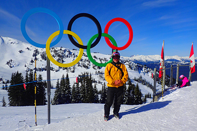 Whistler - olympic rings