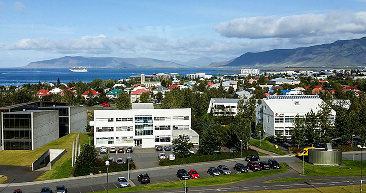 View from Iceland hotel