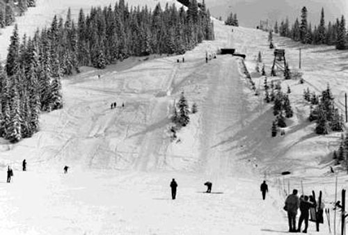 Mt. Hood swim jump hill