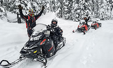 Idaho snowmobiling