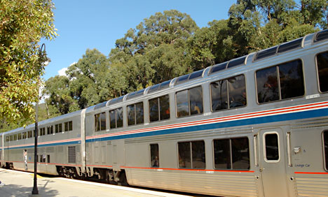 Coast Starlight in San Luis Obispo Station