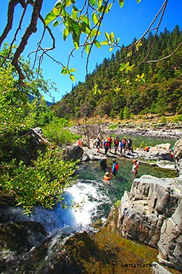 Rog River Howard Creek dip