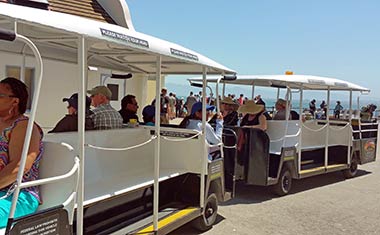 Alcatraz tourist tram