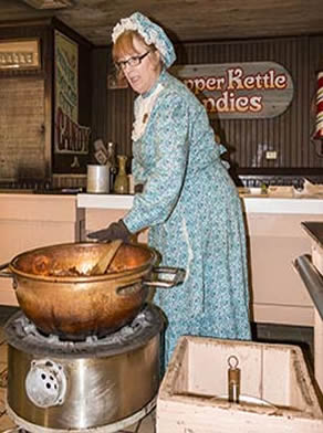 Candy making at Silver Dollar City