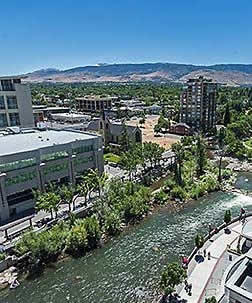 Truckee River through Reno