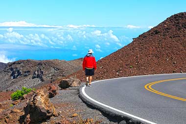 Haleakala hiking