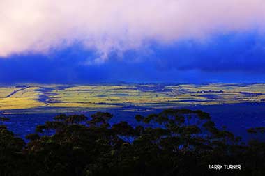 Haleakala island view