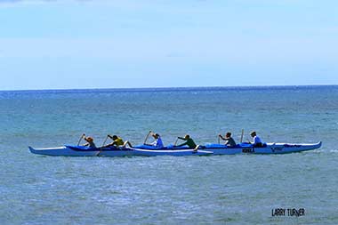 Road to Kahului Maui Canoe Club