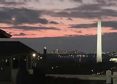 The exclamation point Washington Monument