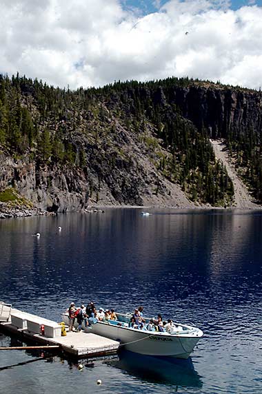 Crater Lake cruising