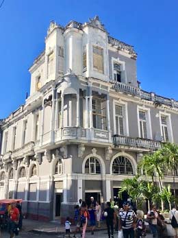 Cuba Santiago Another French-inspired building hosts a cigar store