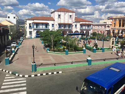 Cuba Santiago town hall