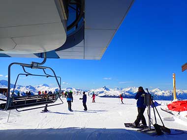 Whistler-Blackcomb bluebird day