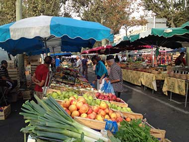 France, Arles street market