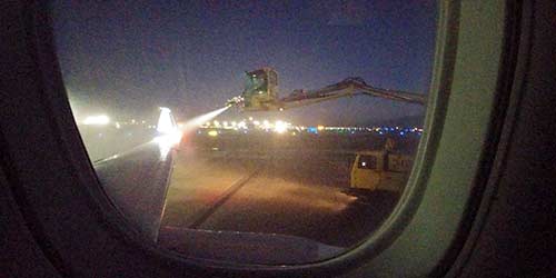 Utah plane deicing