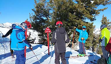 Solitude skier access gate