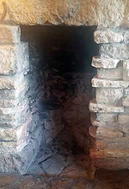 Taliesin fireplace