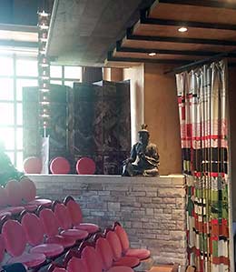 Taliesin theatre seats