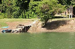 Guatemala, Ceibal Rio la Pasion boat landing